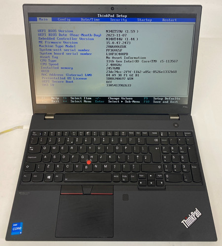 Lenovo thinkpad p15s gen - p15s, 2i
