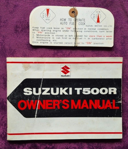 Suzuki 500 manuale - suzuki, /