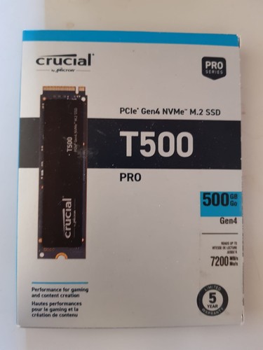 Ssd interno crucial - interno, t500